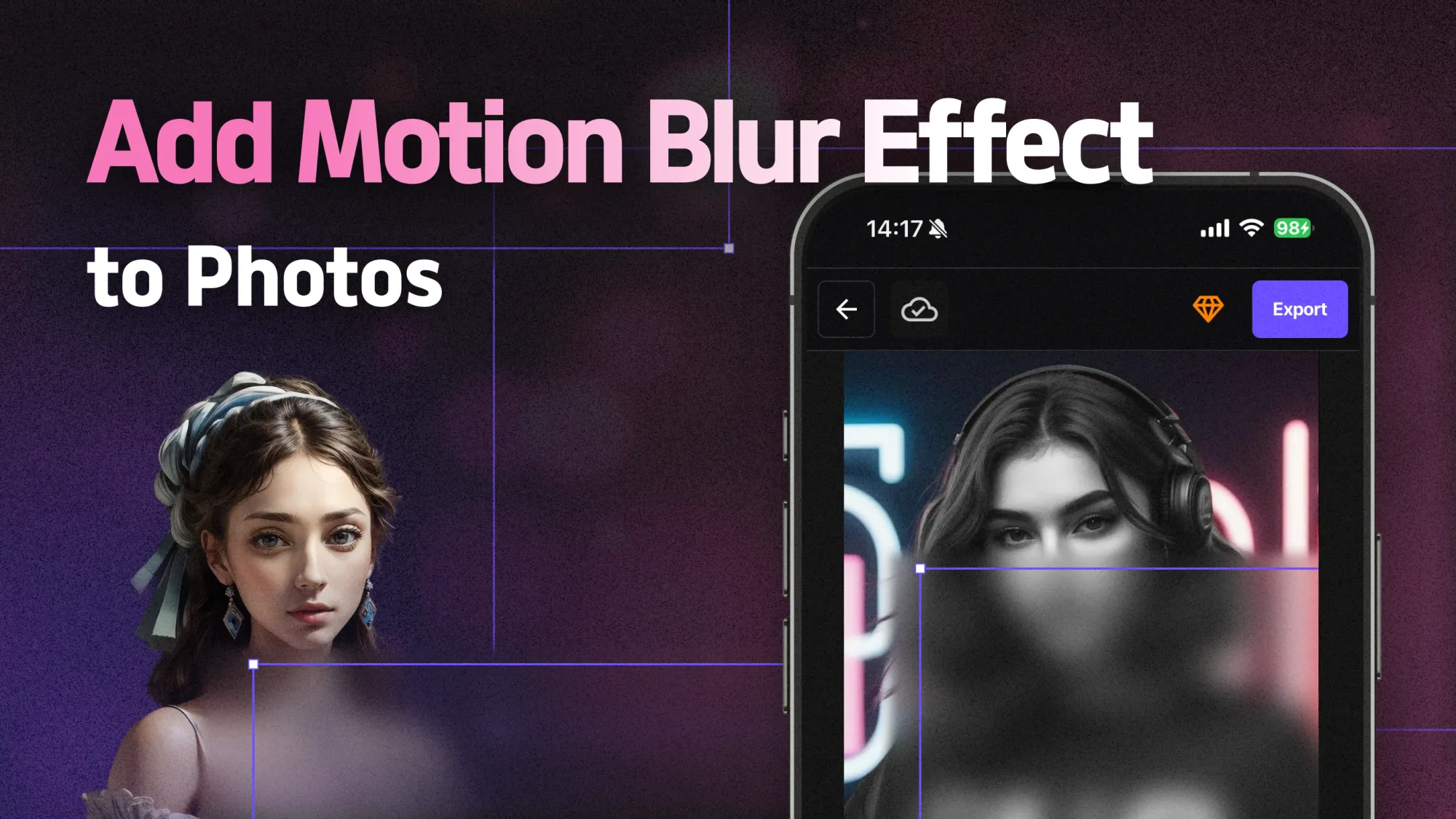 Add Motion Blur Effect to Photos