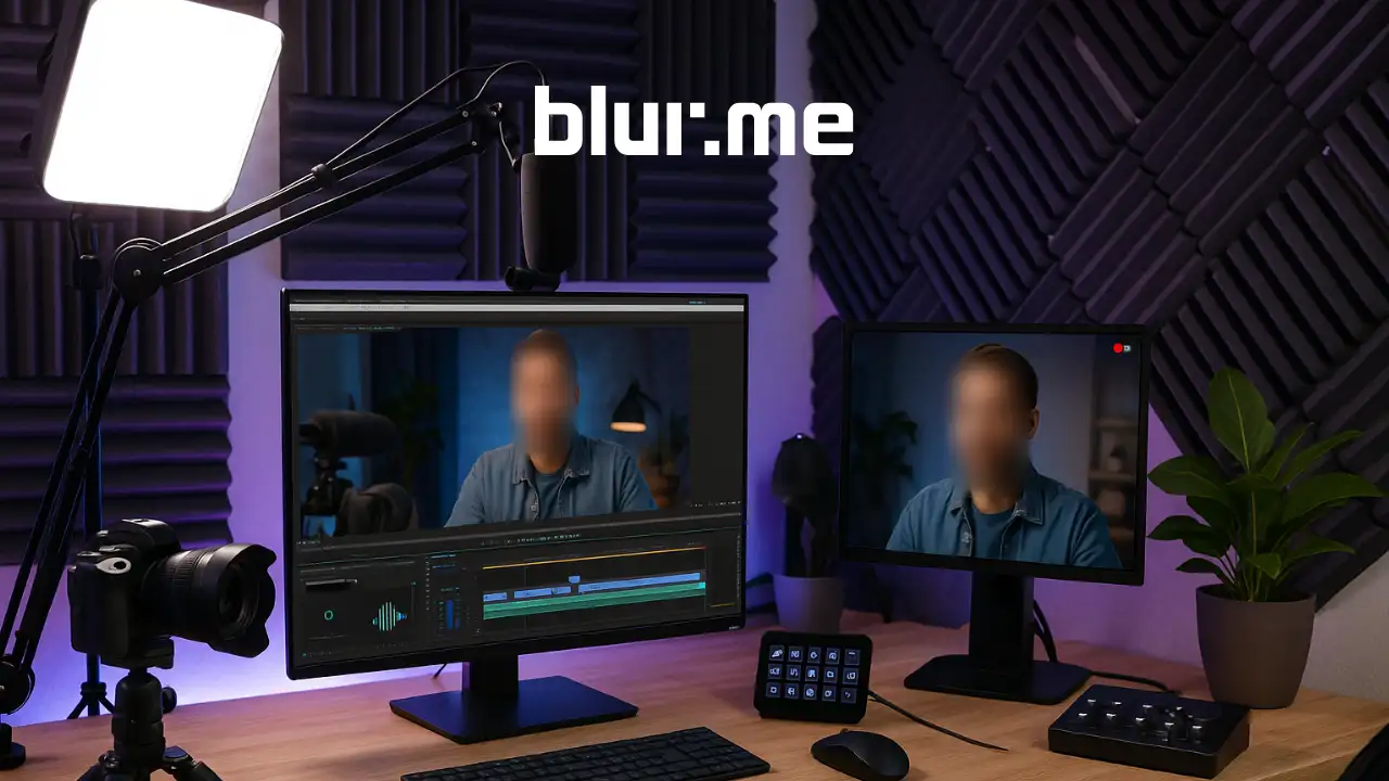 Faceless video AI tools and BlurMe automatic face blur for YouTube and TikTok creators 2025.