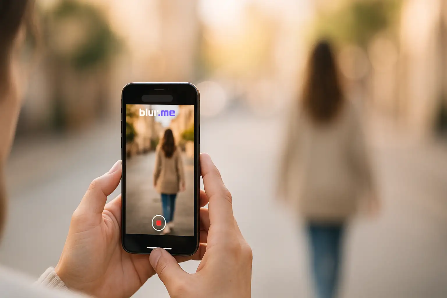 Portrait flou montrant comment flouter l'arrière-plan sur iPhone.