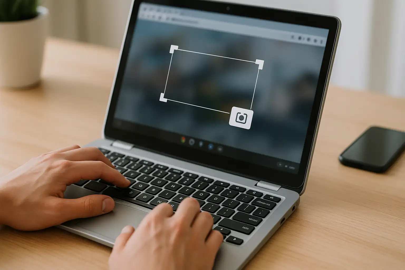 how to screenshot on chromebook full guide showing keyboard shortcuts for hp lenovo dell and school chromebooks.