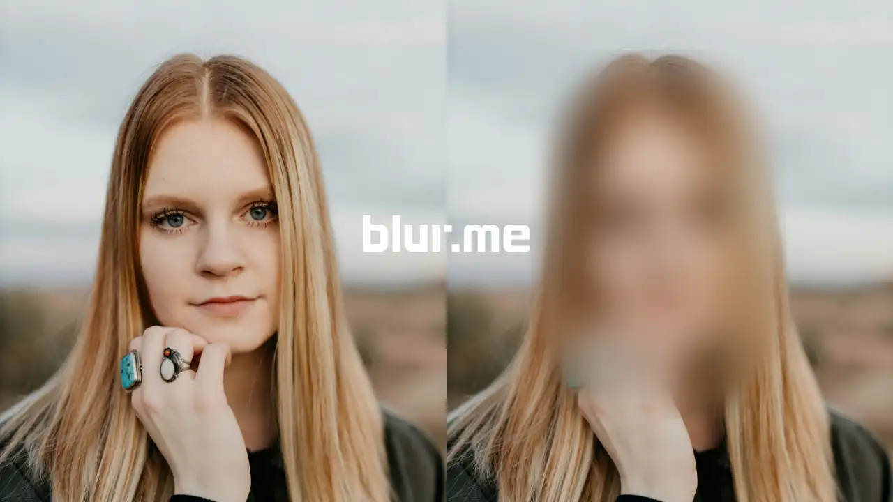 Photo blur effect added by BlurMe.