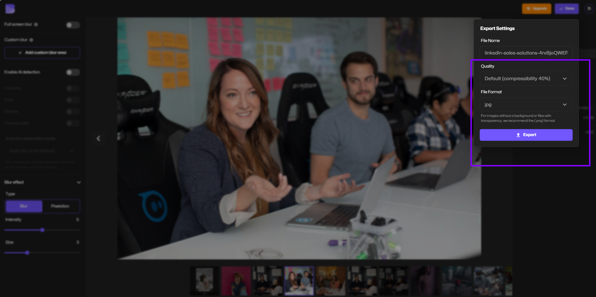 Compressed image reduced in KB size using BlurMe image compressor.