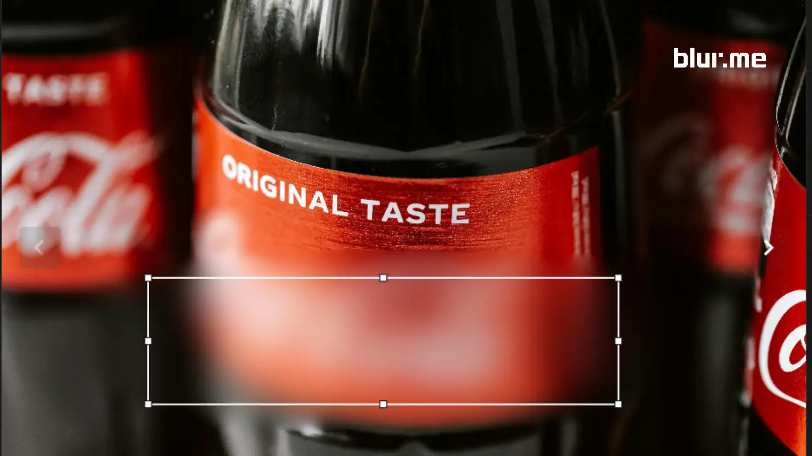 blur tool to track and blur moving logos and text in video.